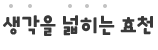 생각을 넓히는 효천